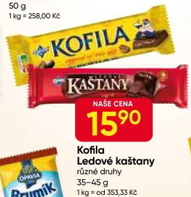 Ledové kaštany Orion