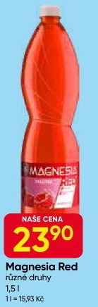 Minerální voda Magnesia Red