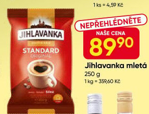 Mletá káva Standard Jihlavanka
