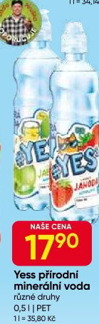 Ochucená voda dětská YESs