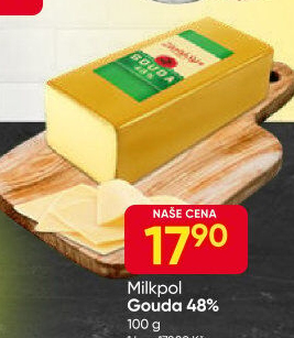 Sýr Gouda 48% Zlatý sýr Milkpol