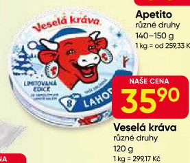 Sýr tavený Veselá kráva