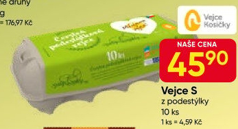 Vejce z podestýlky S Milujeme vejce Kosičky