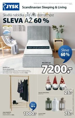 akční leták Jysk 20.10.2025-23.11.2025