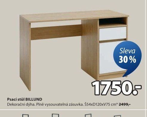 Psací stůl BILLUND