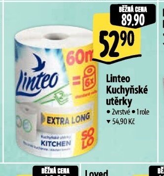 Linteo Kuchyňské utěrky