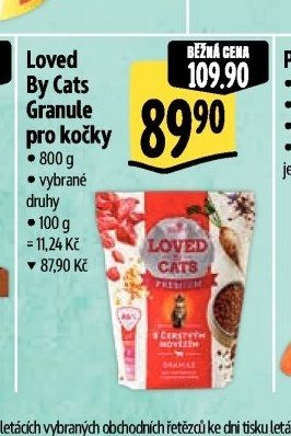 Loved By Cats Granule pro kočky