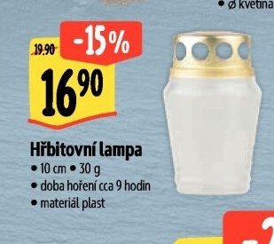 Hřbitovní lampa