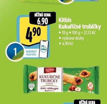 Kitbis Kukuřičné trubičky