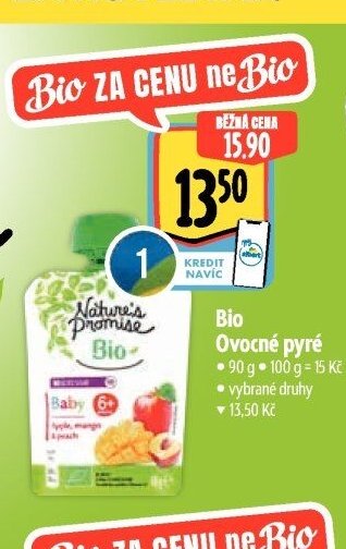 Nature's Promise Bio Ovocné pyré