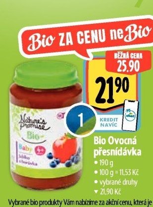 Nature's Promise Bio Ovocná přesnídávka
