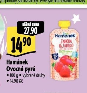 Hamánek Ovocné pyré