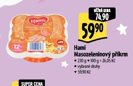 Hami Masozeleninový příkrm