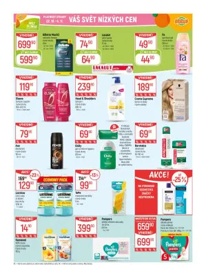 akční leták Globus 22.10.2025-27.10.2025