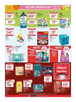 akční leták Globus 22.10.2025-27.10.2025