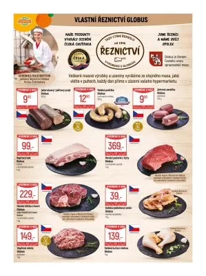 akční leták Globus 22.10.2025-27.10.2025