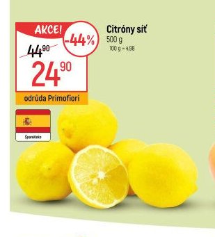 Citróny síť