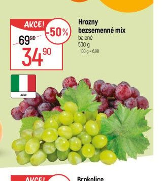 Hrozny bezsemenné mix