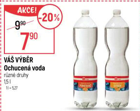 Ochucená voda Váš Výběr