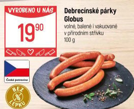 Párky debrecínské Globus