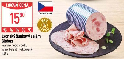 Salám lyonský šunkový Globus