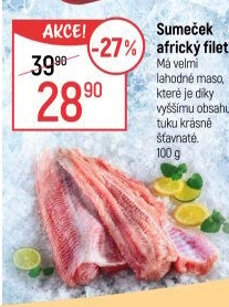 Sumeček africký filety