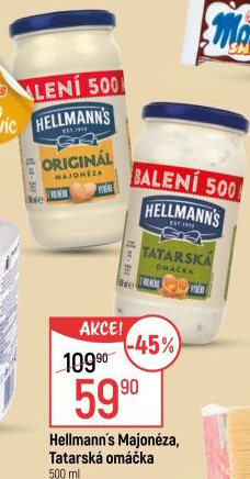 Tatarská omáčka Hellmann'