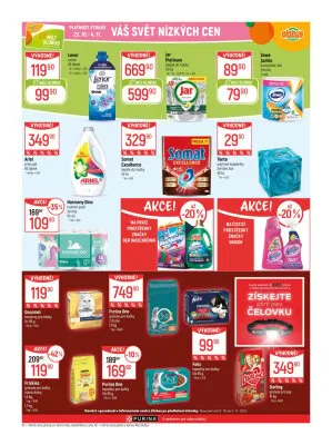 akční leták Globus 22.10.2025-27.10.2025