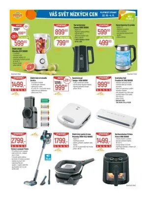 akční leták Globus 22.10.2025-27.10.2025