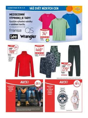 akční leták Globus 22.10.2025-27.10.2025