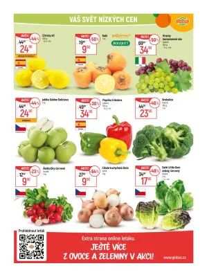 akční leták Globus 22.10.2025-27.10.2025