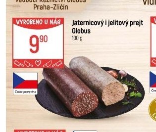 Jaternicový i jelitový prejt Globus