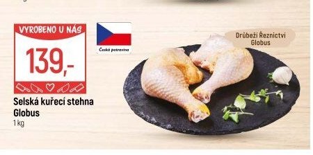 Selská kuřecí stehna Globus