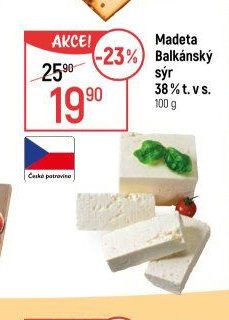 Madeta Balkánský sýr
