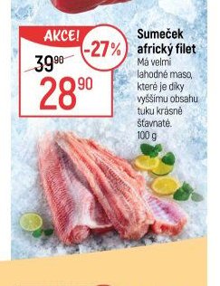 Sumeček africký filet