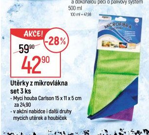 Utěrky z mikrovlákna set 3 ks