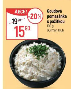 Goudová pomazánka s pažitkou