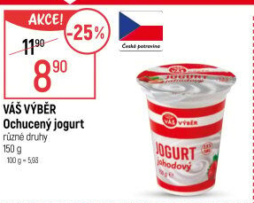 Jogurt krémový ochucený Váš Výběr