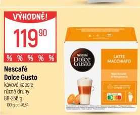 Kapsle Dolce Gusto Nescafé