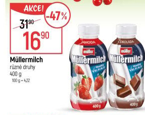 Nápoj mléčný Müllermilch Müller