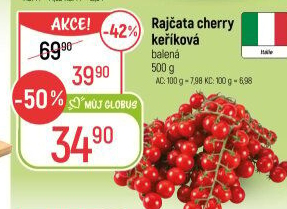 Rajčata cherry keříková