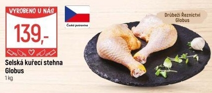Selská kuřecí stehna Globus