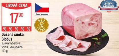 Šunka dušená výběrová Globus