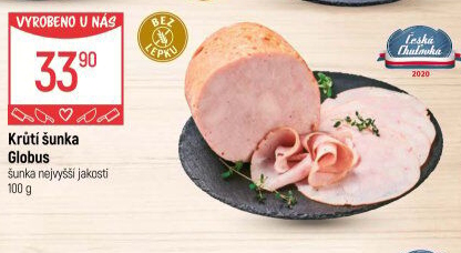 Šunka krůtí nejvyšší jakost Globus