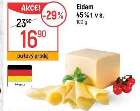 Sýr Eidam 45%