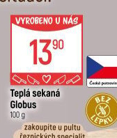 Teplá sekaná Globus