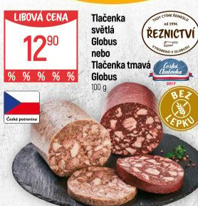 Tlačenka světlá Globus