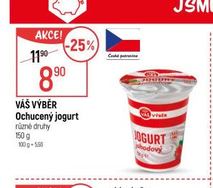 Váš výběr Ochucený jogurt