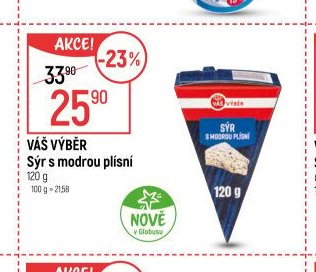 Váš výběr Sýr s modrou plísní
