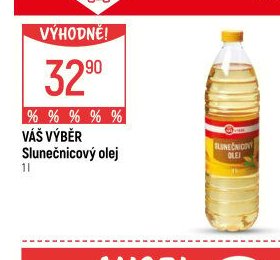VÁŠ VÝBĚR Slunečnicový olej